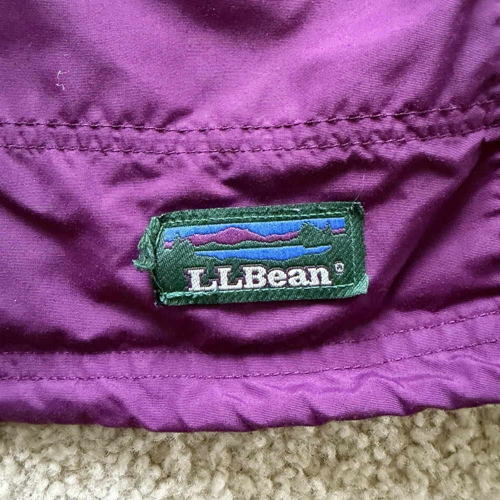 LL Bean Aztec Pullover Anorak Windbreaker Made in USA VTG 90s Ladies M - Picture 3 of 6